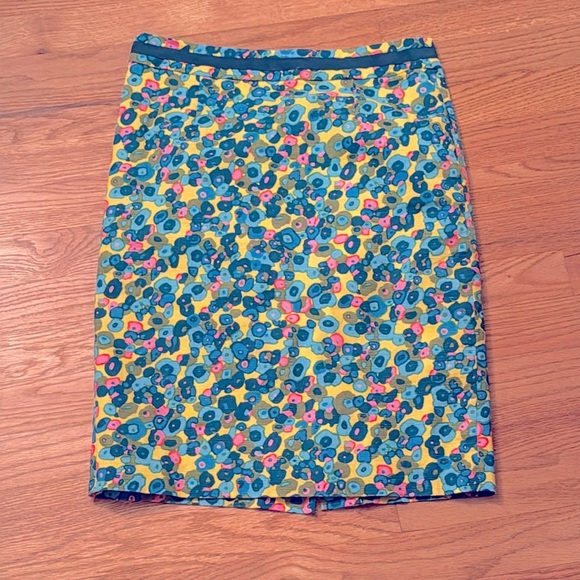 Boden multi color pencil skirt - Picture 1 of 5